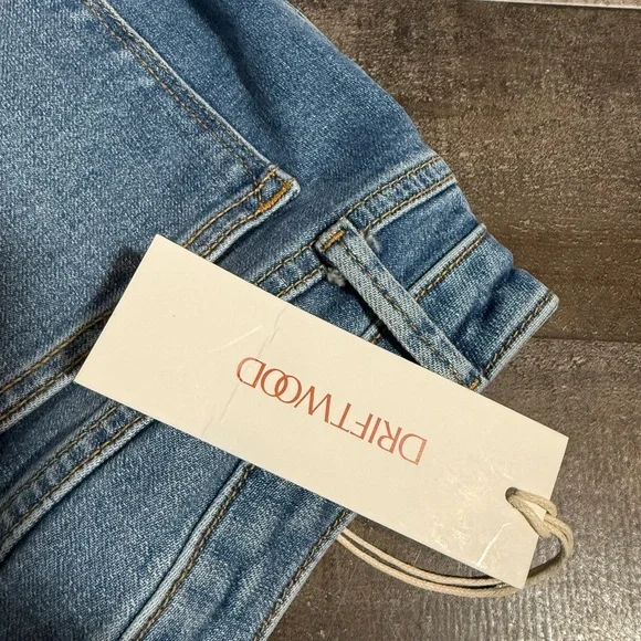 NWT‎ Driftwood Charlie Cuff Jeans- 27x25